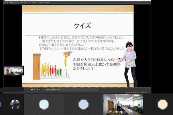 令和３年度 第６回「高専ハカセ塾」を実施しました