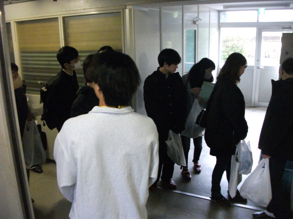 久留米高専学生寮にて寮見学会を開催しました